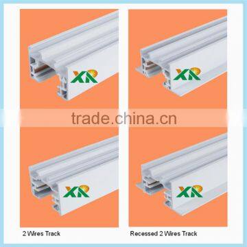 adjustable single circuit 3 Wires Track rail for Led Track Light