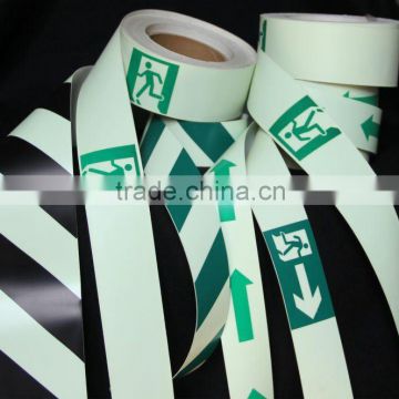 Adhesive Photoluminescent Tape/luminous tape/glow tape