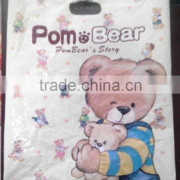 designed die cut plasticshopping bags from china