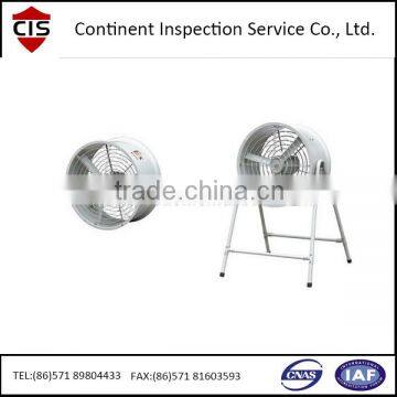 Exhaust Fan/Extractor Fan Quality Inspection Service