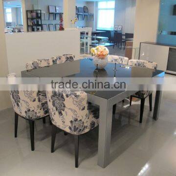 modern design dining set wood table