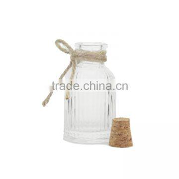 Cork Stoppers Perfume Glass Bottles,Airtight Cork Lid Fragrance Glass Bottles