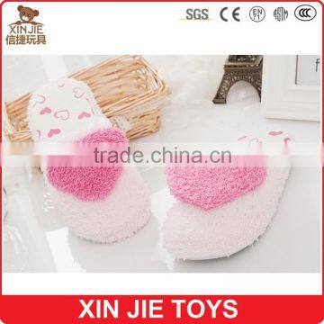 customize kids indoor plush slippers cute plush slippers chilren winter indoor slippers