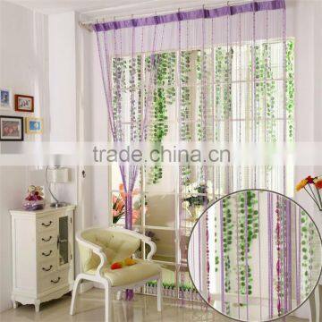 2016 different curtain models chains decorative curtains