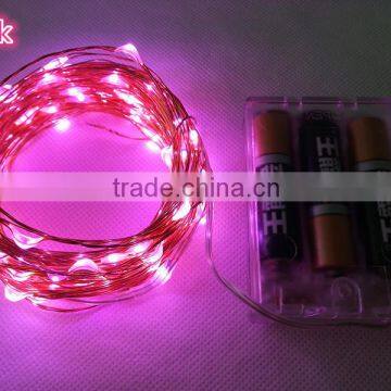 3AA Battery Operated 10M 100 Leds Copper Wire String Lights 33FT Christmas Light photo-5