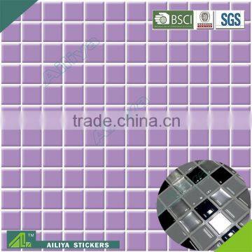 BSCI factory audit customized pvc free removable room decor 3d wall self adhesive backsplash wall tiles