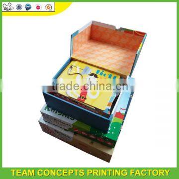 Custom cardboard puzzle game for kids