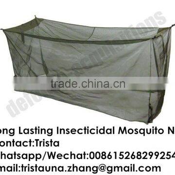 Long lasting insecticidal Military mosquito nets for Outdoor Camping