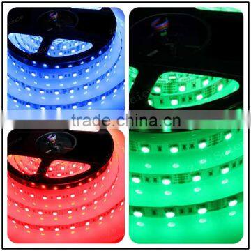 TOP Selling Non-waterproof IP20 60leds/meter SMD5050 Flexible RGB led strip/led strip 5050 rgbw