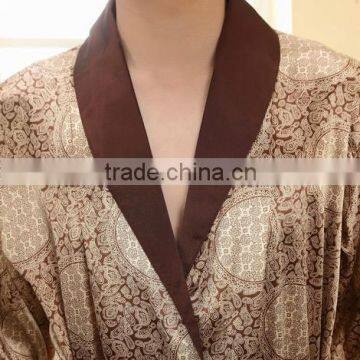 2015 Summer Mens Cool Quick Dry Printing Bathrobes photo-4