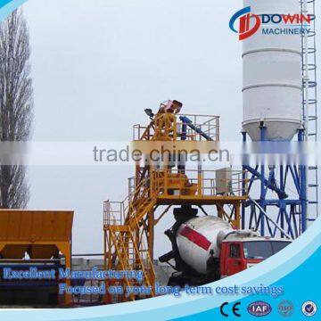 HZS50 Factory Supply 50m3/h Skip Type Mini Ready-mix Concrete Mixing Plant