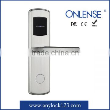 Electronic hotel door lock with RF card and free software