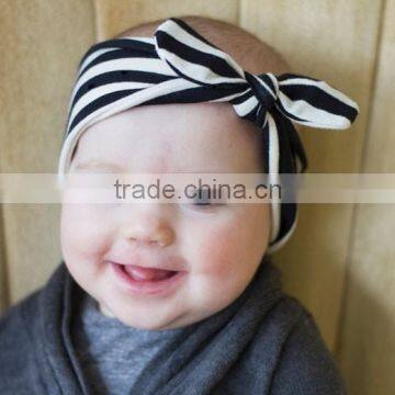 Wholesale Colorful Gingham Toddler Girls Cute Headband Hair Warp photo-5