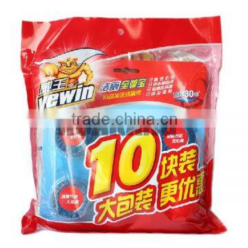 Large toilet cleaner packaging outer plastic bag