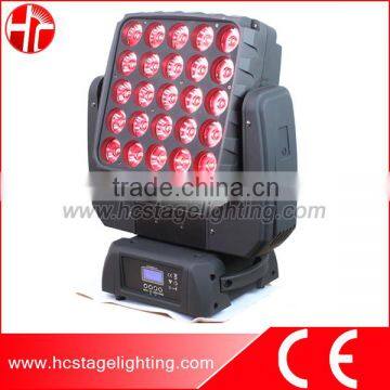 Super brightness 25x15w 4 in 1 array beam moving head led sharpy