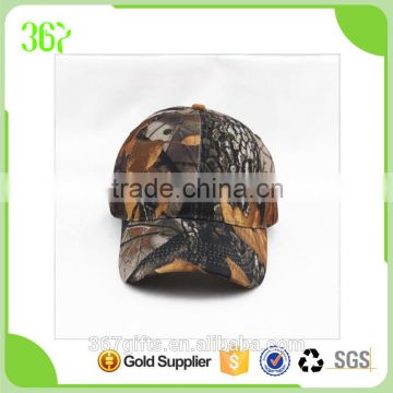 Six Panel Cotton Full Color Baseball Military Cap with Breathable Eyelet