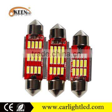 12v automotive led light 12smd 3014 canbus festoon auto led bulb car door interior reading doom lights