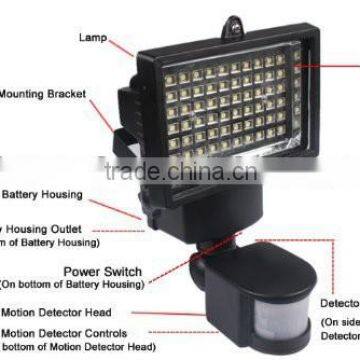60 LED Solar Power Motion Sensor PIR Outdoor Security Flood Spot Light                        
                                                Quality Choice