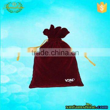 customized small velvet drawstring bags