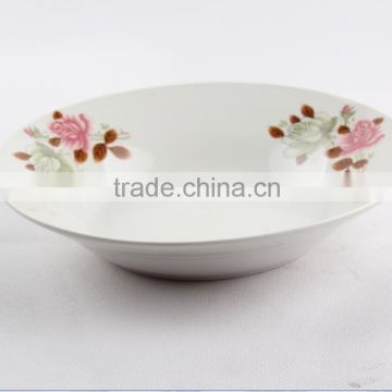 9" soup plate,porcelain soup plate,soup bowls and plate