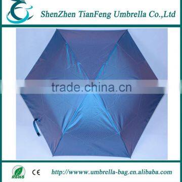 durable waterproof fashion color tape fabric umbrella for sale and daily usage