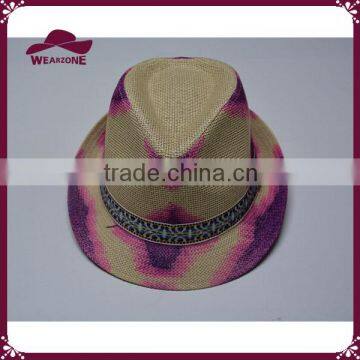 Colorful 100% Paper Straw Hat photo-2