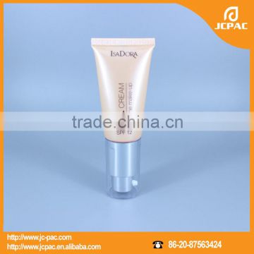 15ml Free Samples BB Cream Plastic Airless Pump Cream Tube, Cosmetics Airless Pump