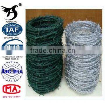 Cheap hot dipped galvanized barbed wire