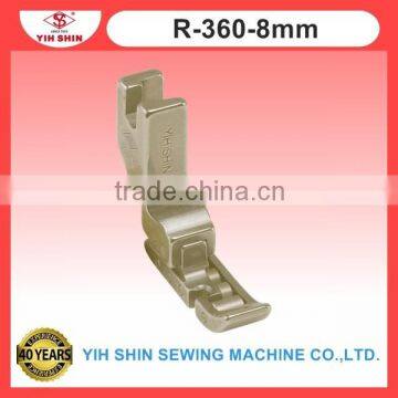 Yih Shin Presser Foot For Sewing Machine Sewing Accessories Roller Feet Foot Single Needle R-360-8mm Presser Feet