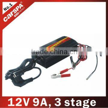 ENC series12V 9A Automatic 3 Stage Battery Charger (ENC1209)