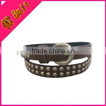 2014 Fashion Skinny Rivet decorative Belts for Women