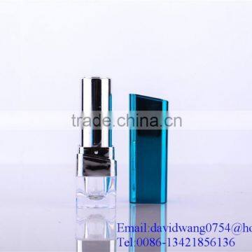 Round Plastic Lipstick case with window-K01