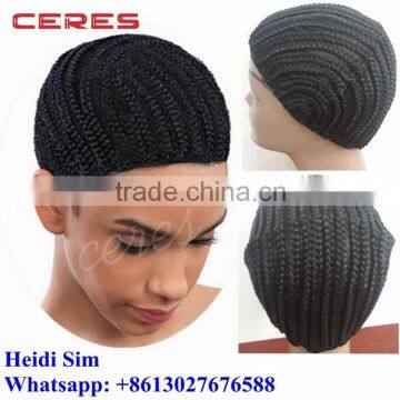 2016 hot popular wholesale cheap price softtextile braid cap for crochet braid , silk lace cap for braids crochet & interlocking