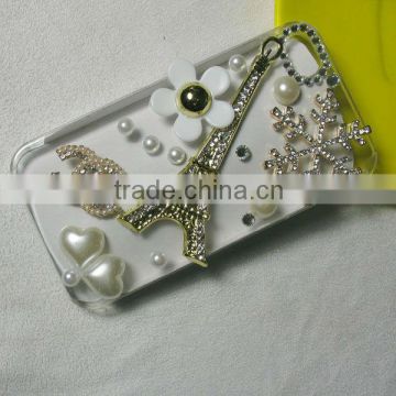 Transparent Rhinestone Mobile phone Covers