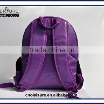 2015 China Supplier Own Brand PU Leather Daily Waterproof Backpack for Teens photo-5