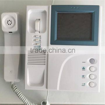 4 inch handset monitor Building/Villa intercom system 4"TFT LCD video door phone intercom system ETE video door phone