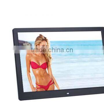 big size 13"15"18"22" 23" display lcd tv player video player download free with USB/memory card .