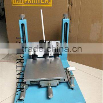 TSA-02-01 High Precision Manual Cheap Textile Printing Flat Screen Printer