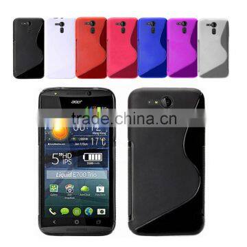 for Acer Liquid E700 tpu case with high quality factory price