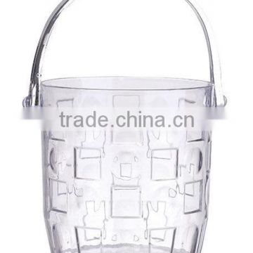 Top grade unique high quality bpa free plastic ice bucket