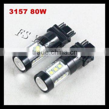 3157 LED fog lamp high power 80W 3157 80W DRL lamp