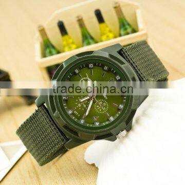 Fashion stylish Military Army Pilot Fabric Strap Sports Men's army Watch