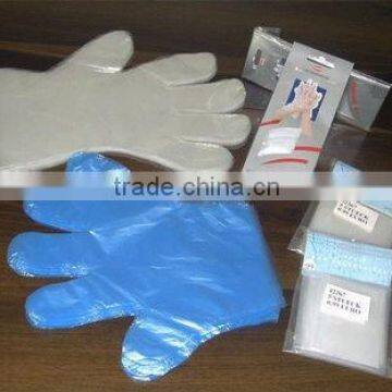 Disposable PE gloves / Disposable HDPE gloves/ High quality disposable PE gloves