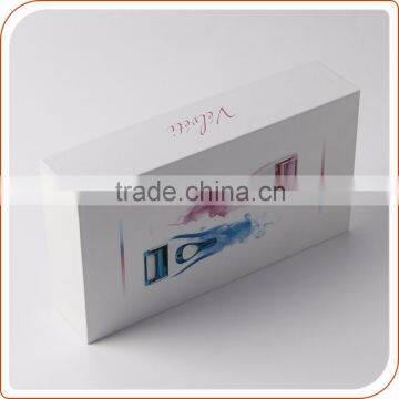 Custom white printed cardboard product packaging box with insert                        
                                                                                Supplier's Choice