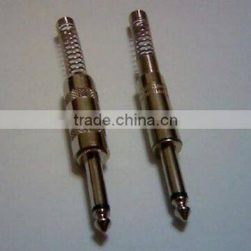 HIGH QUALITY MONO PLUG , AUDIO AND VIDEO CONNECTOR