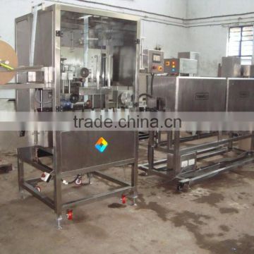 Bottle Shrink Sleeve applicator machine, Shrinkable Label Inserting Machine