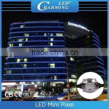 Waterproof 6pcs/pixel SMD5050 Lamps Led Dot Matrix Light for the Building Facade Lighting photo-3