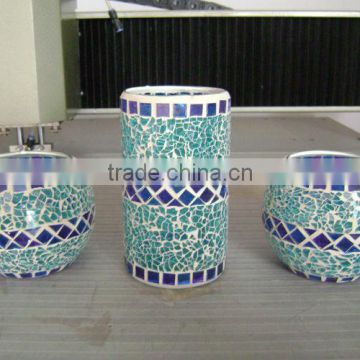 design mosaic glass lantern