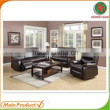 Luxury recliner sofa set living room furniture HY-S8236