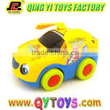 Battery operated truck christmas toy with light and sound